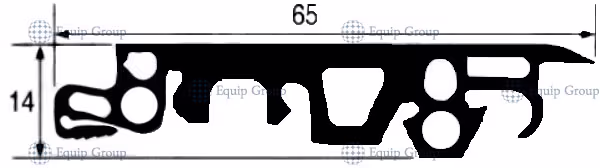 Уплотнение для тележки rational 87.01.545s