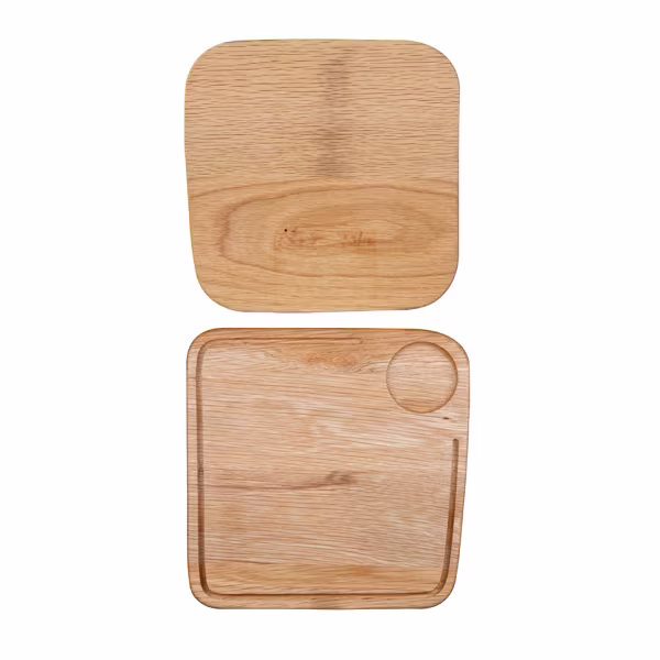 Блюдо деревянное 29х29см buffet wood zcawwbl1