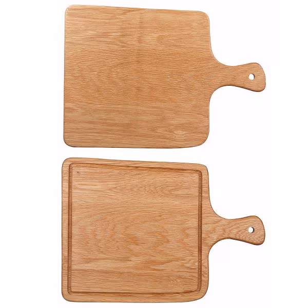 Блюдо деревянное 36,5х25,5см, с ручкой, buffet wood zcawshb1