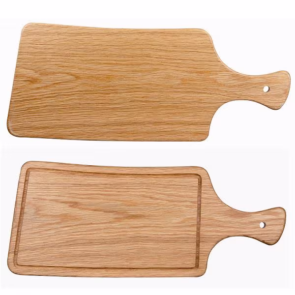 Блюдо деревянное 48х19,5см, с ручкой, buffet wood zcawrhb1