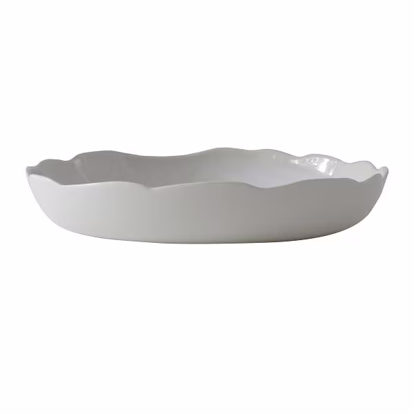 Блюдо круглое глубокое 27,5см, керамика, цвет perle, plume 961759