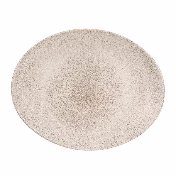 Блюдо овальное 27х22,9см, без борта, цвет raku agate grey, studio prints rkagop581