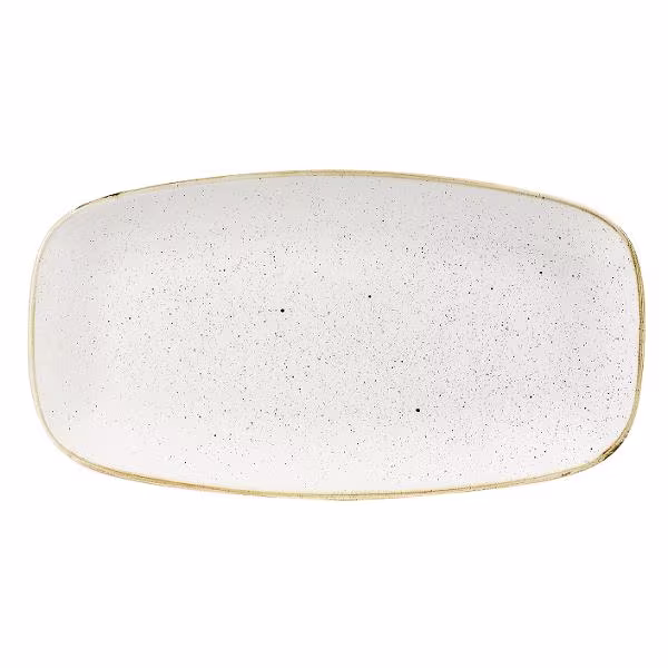 Блюдо прямоугольное chefs 26,9х12,7см, без борта, stonecast, цвет barley white swhsxo101