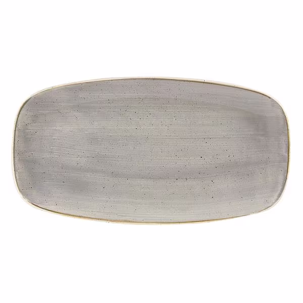 Блюдо прямоугольное chefs 26,9х12,7см, без борта, stonecast, цвет peppercorn grey spgsxo101