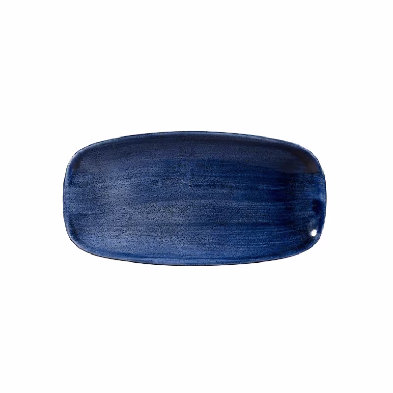 Блюдо прямоугольное chefs 29,8х15,3см, без борта, stonecast patina, цвет cobalt blue pablxo111