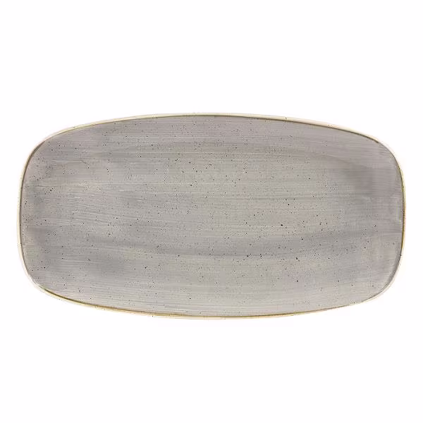 Блюдо прямоугольное chefs 29,8х15,3см, без борта, stonecast, цвет peppercorn grey spgsxo111