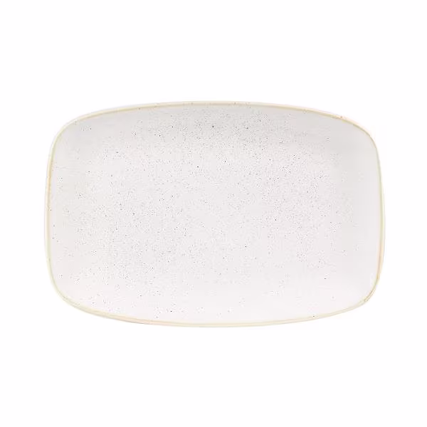 Блюдо прямоугольное chefs 30х19,9см, без борта, stonecast, цвет barley white swhsobl41