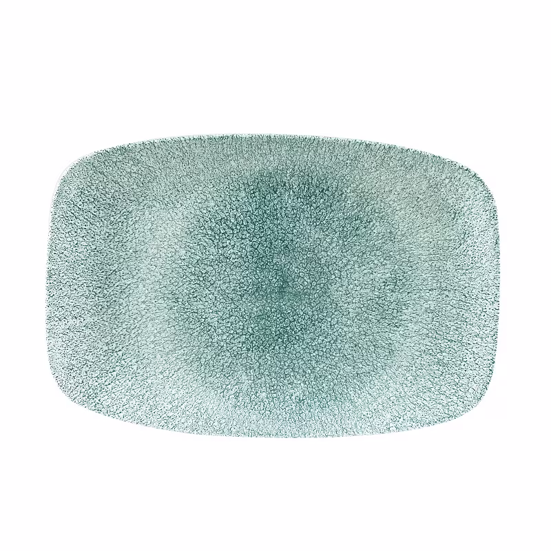 Блюдо прямоугольное chefs 30х19,9см, без борта, цвет raku jade green, studio prints rkjgobl41