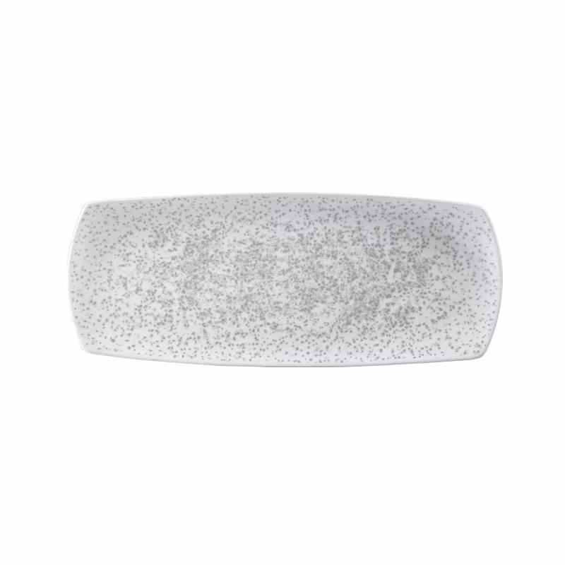 Блюдо прямоугольное узкое 35,5х14см, без борта, menu shades, цвет caldera chalk white zccwnrpm1