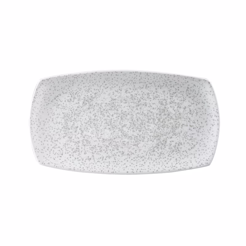Блюдо прямоугольное узкое 35,5х19см, без борта, menu shades, цвет caldera chalk white zccwnrpl1