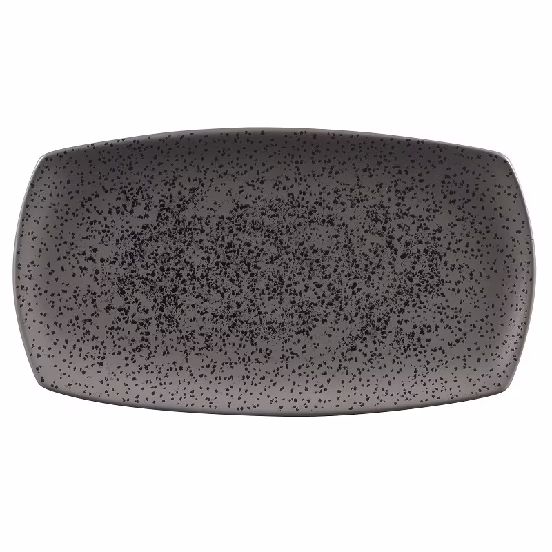 Блюдо прямоугольное узкое 35,5х19см, без борта, menu shades, цвет caldera flint grey zccgnrpl1