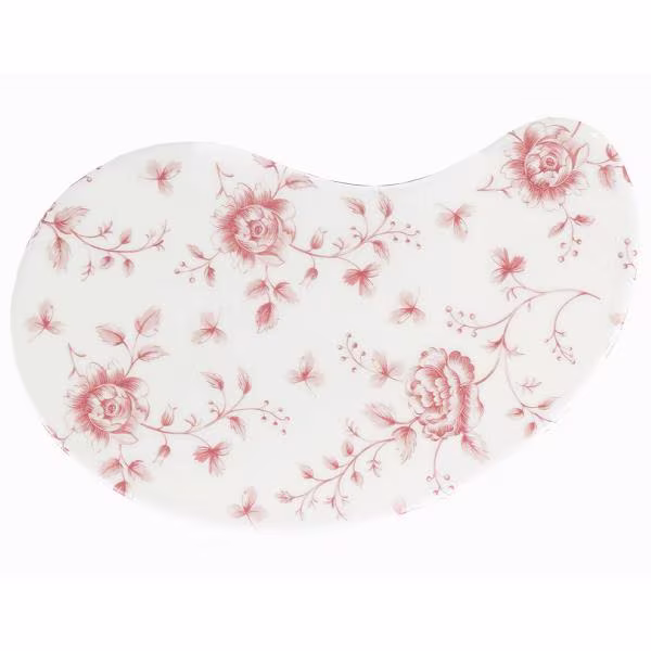 Блюдо сервировочное "запятая" 26,5х17см, vintage prints, цвет cranberry rose chintz rccate1