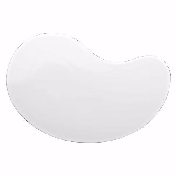 Блюдо сервировочное "запятая" 26,5х17см, цвет white, buffet wood aprate1