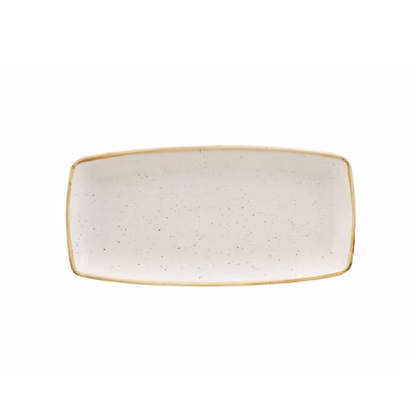 Блюдо сервировочное 29,5х15см, без борта, stonecast, цвет barley white swhsop111