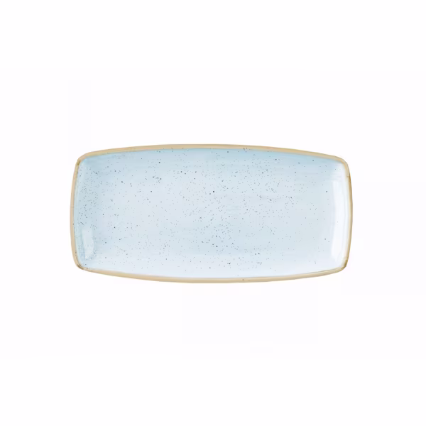 Блюдо сервировочное 29,5х15см, без борта, stonecast, цвет duck egg blue sdesop111