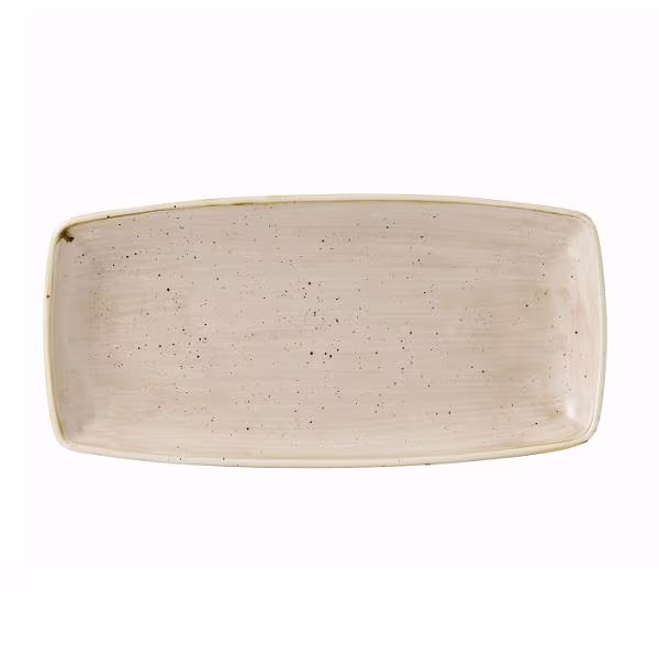 Блюдо сервировочное 29,5х15см, без борта, stonecast, цвет nutmeg cream snmsop111