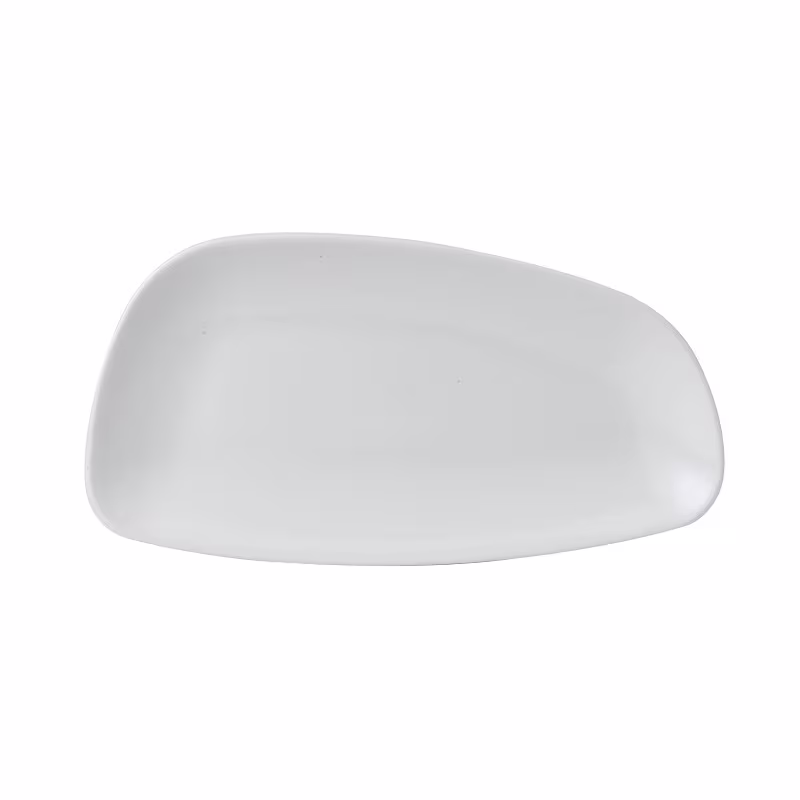 Блюдо сервировочное chefs geo 30х15,5см, без борта, chefs plates, цвет белый whge301
