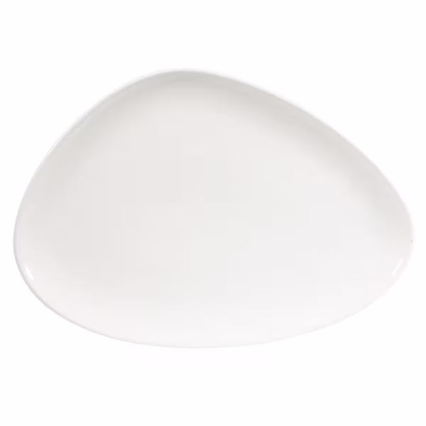 Блюдо треугольное chefs 35,6х25см lotus whtc361