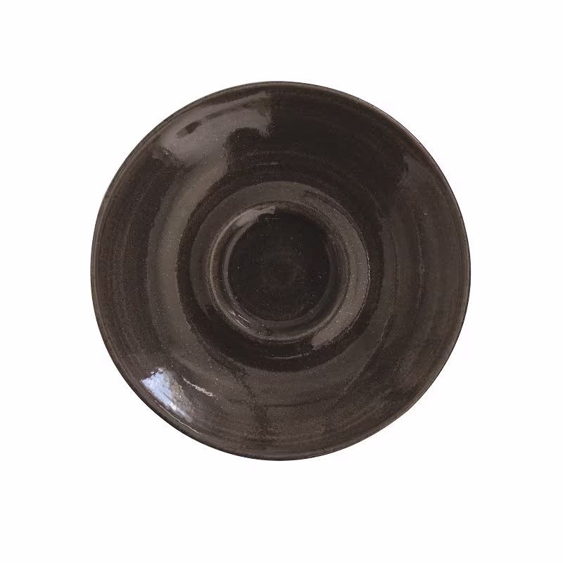 Блюдце 11,8см monochrome, цвет iron black moibess1