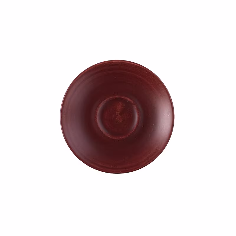 Блюдце 11,8см stonecast patina, цвет rust red pareess1