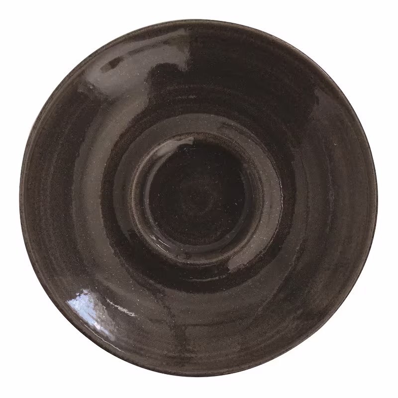 Блюдце 15,6см monochrome, цвет iron black moibcss1