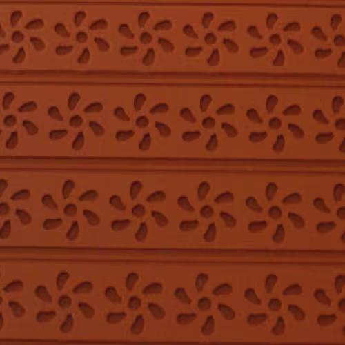 Коврик силиконовый рельефный "цветы" 60х40см, h3см relief 10
