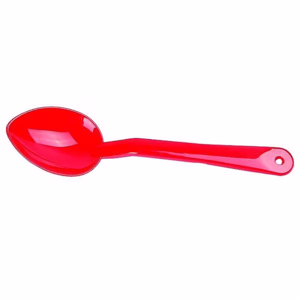 Ложка гарнирная 28см, п/к, жаропрочная, красная, серия jiwins p-016-red