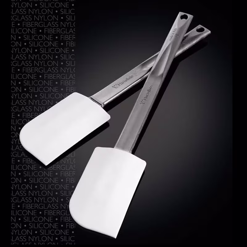 Лопаточка кондитерская 40см, силиконовая, ручка нейлон, t до 230*с 50sc400