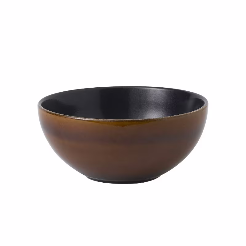 Миска для лапши 1,08л d18,3см h8см, без борта, nourish, цвет siena brown rbbrndbl1