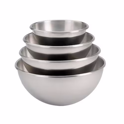 Миска полусферическая 1,0л d16см, без ручек, нерж.сталь 3372.16n