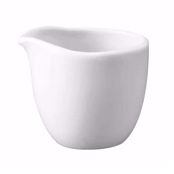 Молочник 0,057л, без ручки, с носиком, white holloware whmj21