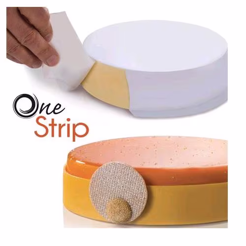 Набор форм для мороженного "one strip" d18см h5см, 100шт. 30one18