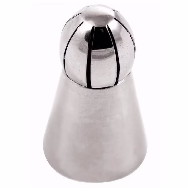 Насадка "лепестки зигзаг" d22мм h60мм, нерж.сталь bx0100