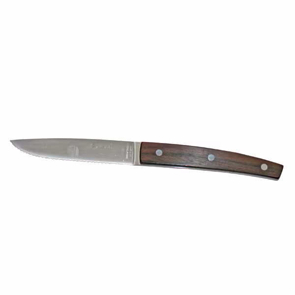 Нож для стейка 11см, ручка из палисандра, цвет темный 23300.st06000.110