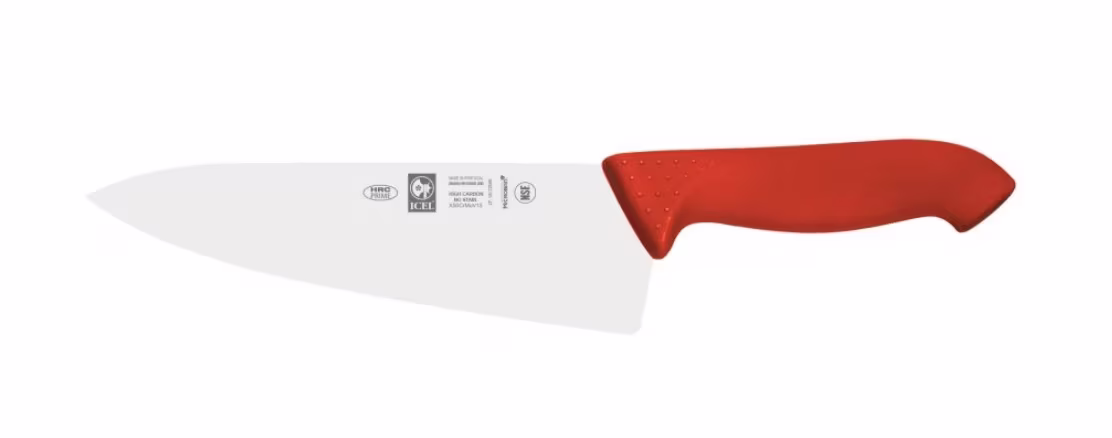 Нож поварской "шеф" 20см, красный horeca prime 28400.hr10000.200