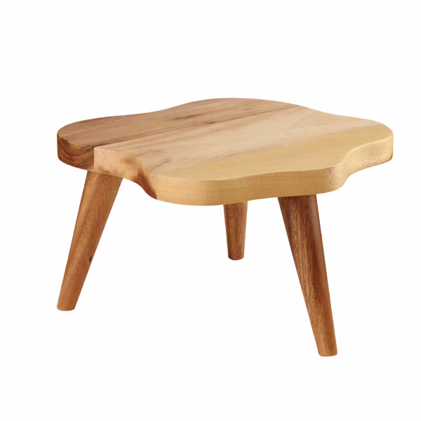 Подиум деревянный "табурет" d27,5см h14,5см buffetscape wood zcawlgst1
