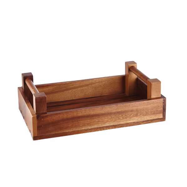 Поднос деревянный "ящик" 34х20см h10см buffet wood zcawrctc1