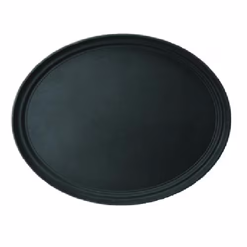 Поднос прорез. овал. 56х68,5см, черный, серия jiwins jw-r2700ct-bl