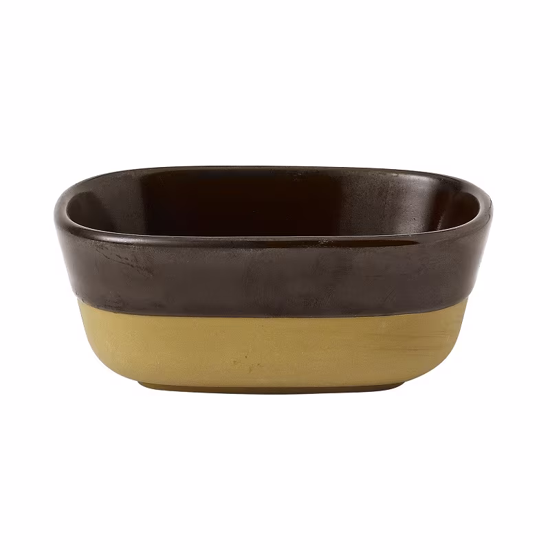 Поднос сервировочный 12х8,8см h5см, серия emerge, цвет cinnamon brown embred121