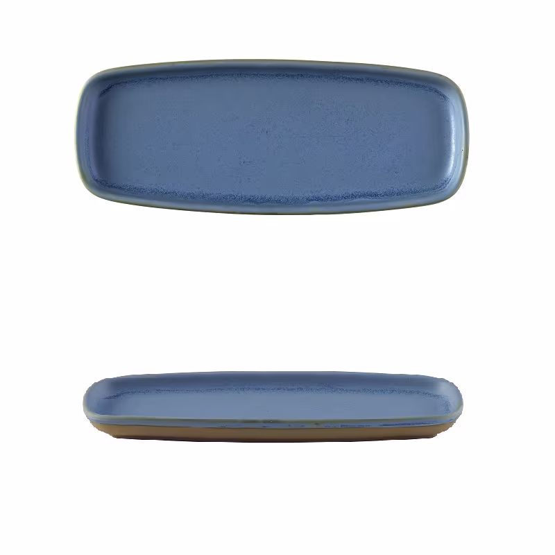 Поднос сервировочный 25,1х10см, серия emerge, цвет oslo blue emblep251
