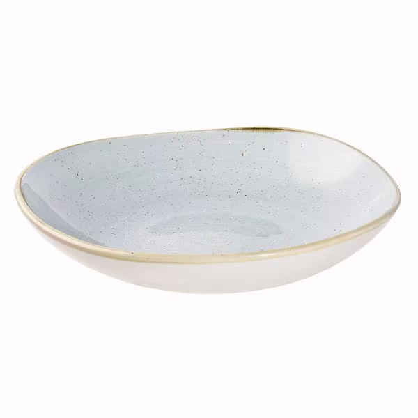 Салатник "волна" 1,10л d25,3см, без борта, stonecast, цвет duck egg blue sdesogb11