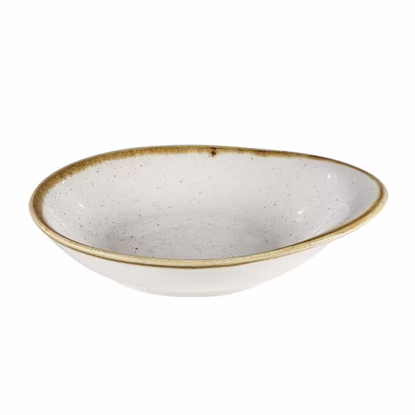 Салатник 0,30л 18х16,8см, без борта, stonecast, цвет barley white swhsid71