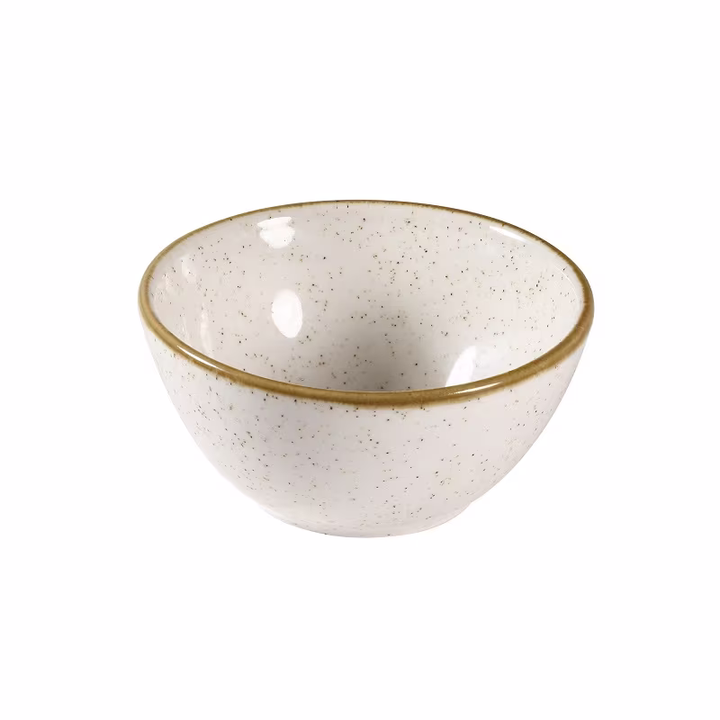 Салатник 0,40л d13см h6,5см, без борта, stonecast, цвет barley white swhsbs141