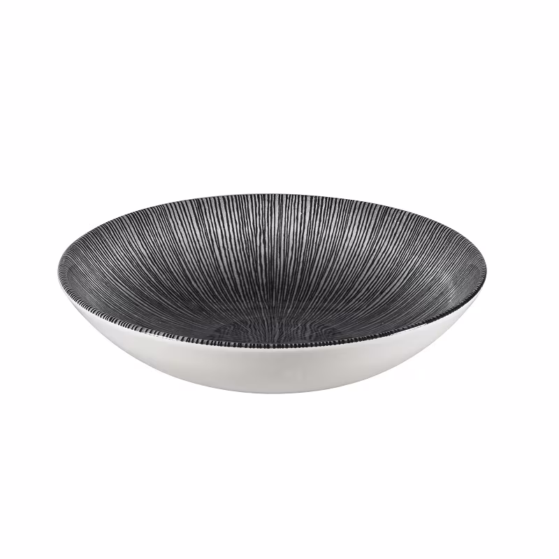 Салатник 0,42л d18,2см, без борта, цвет agano black, studio prints agblevb71