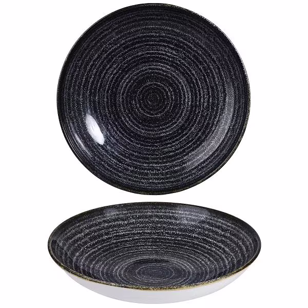 Салатник 0,42л d18,2см, без борта, цвет charcoal black, studio prints spcbevb71