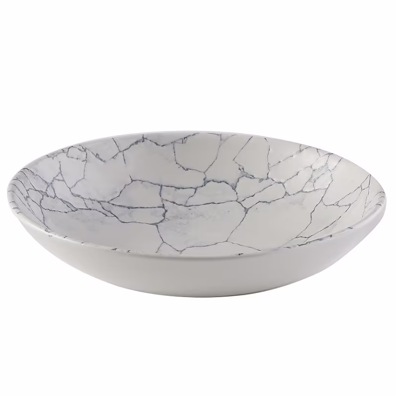 Салатник 1,14л d24,8см, без борта, цвет kintsugi pearl grey, studio prints ktpgevb91