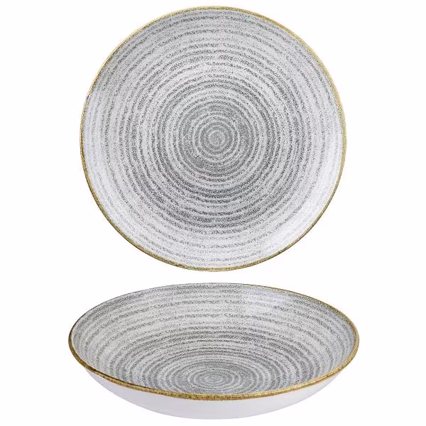 Салатник 1,14л d24,8см, без борта, цвет stone grey, studio prints spsgevb91