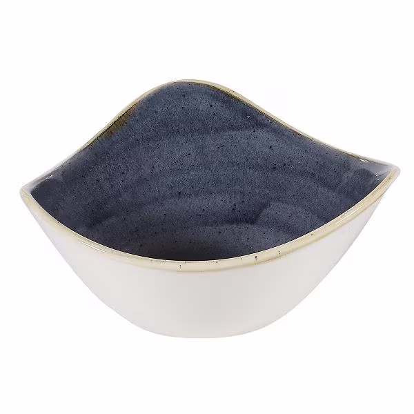 Салатник треугольный 0,60л d23,5см, без борта, stonecast, цвет blueberry sbbstrb91