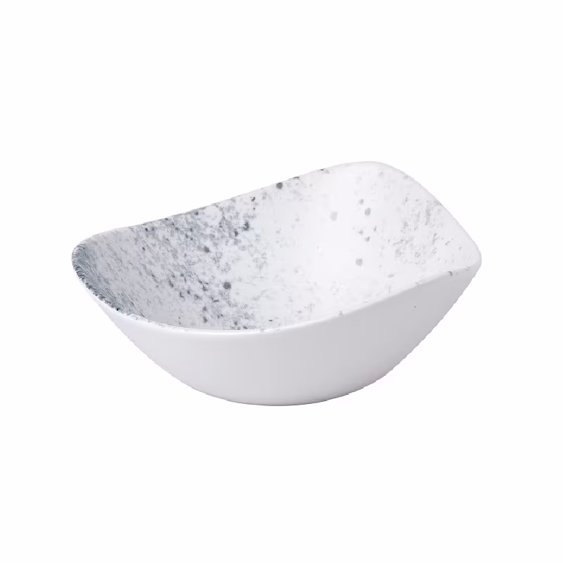 Салатник треугольный 0,60л d23,5см, без борта, цвет haze blue vellum, studio prints hzbltrb91