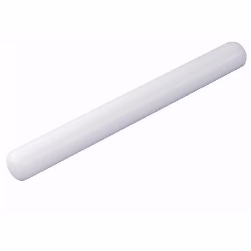 Скалка 23см d2,5см, пластик 40-w021
